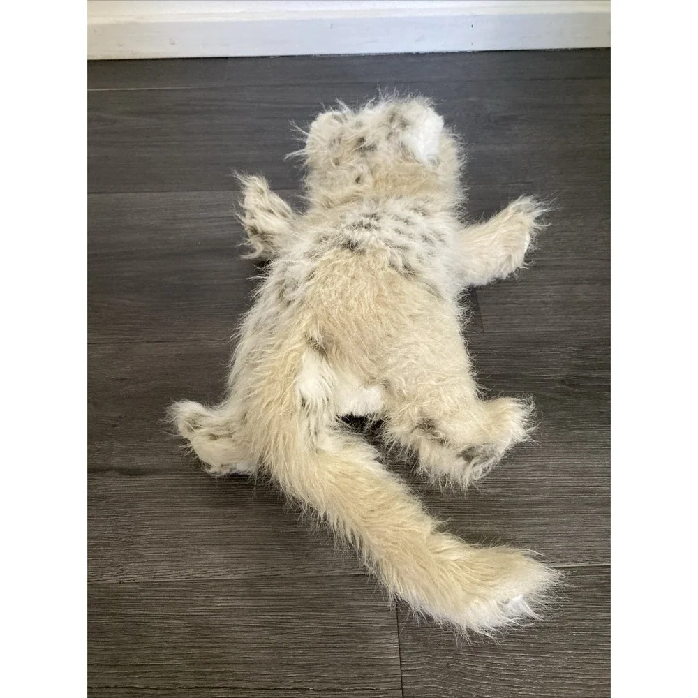 Folkmanis Spotted Snow Leopard Cub Plush 15